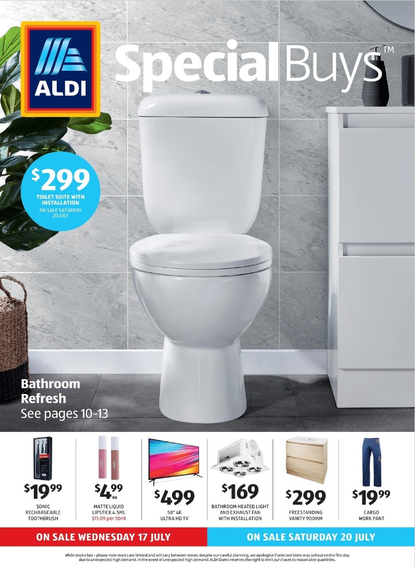 ALDI Catalogues from 17 July