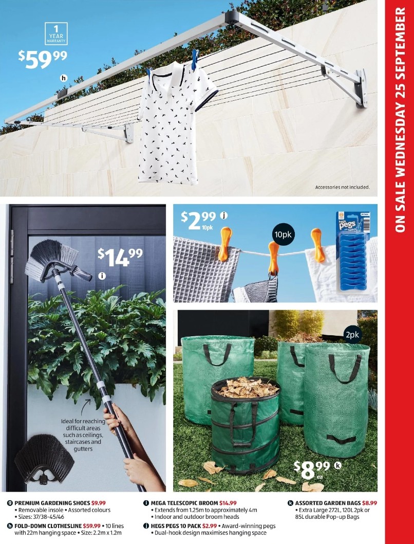ALDI Catalogues from 25 September