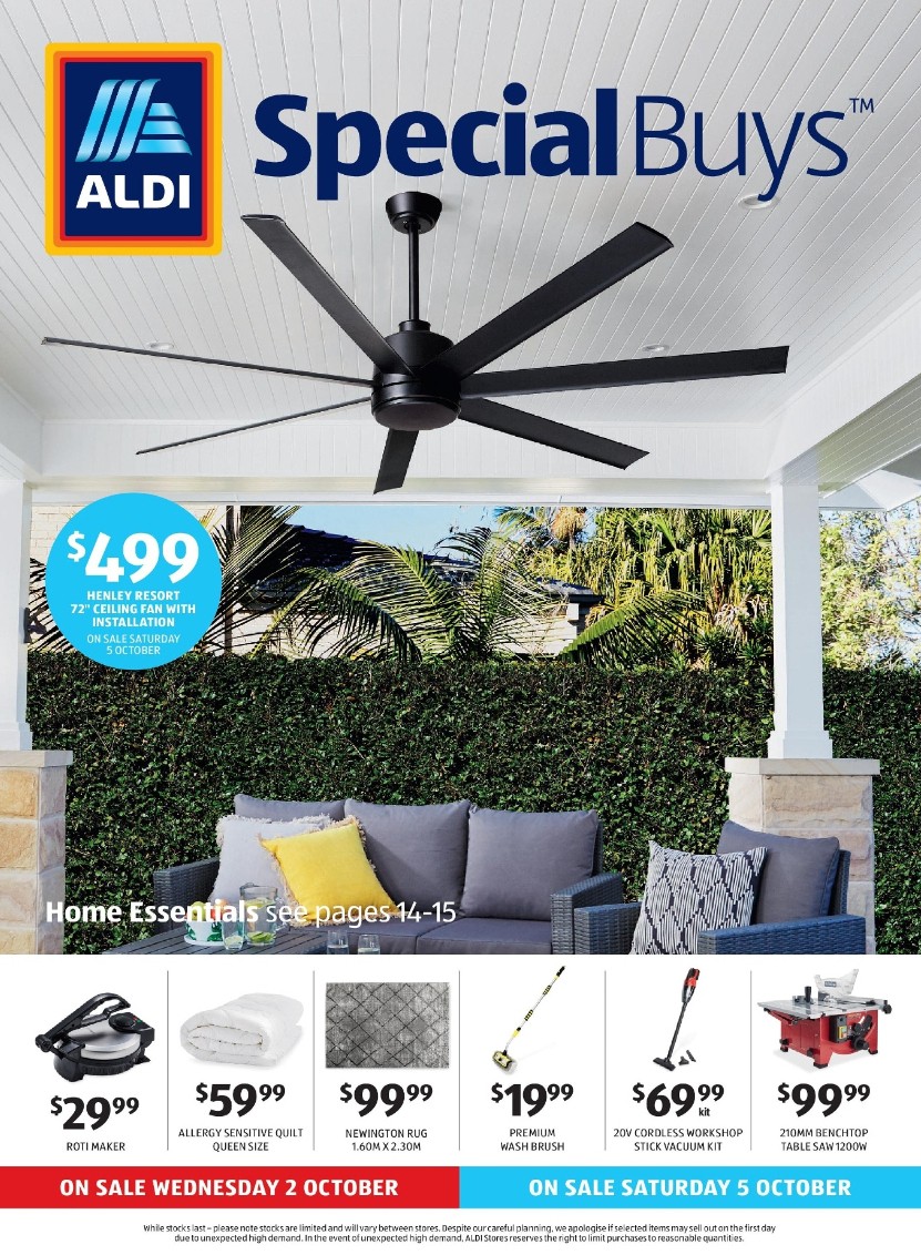 ALDI Catalogues from 2 October