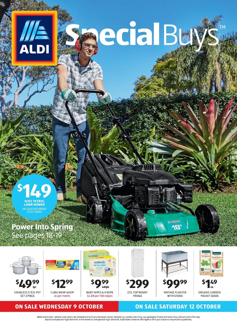 ALDI Catalogues from 9 October