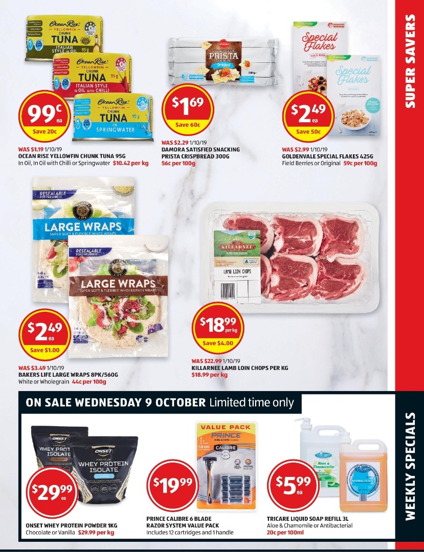 ALDI Catalogues from 9 October