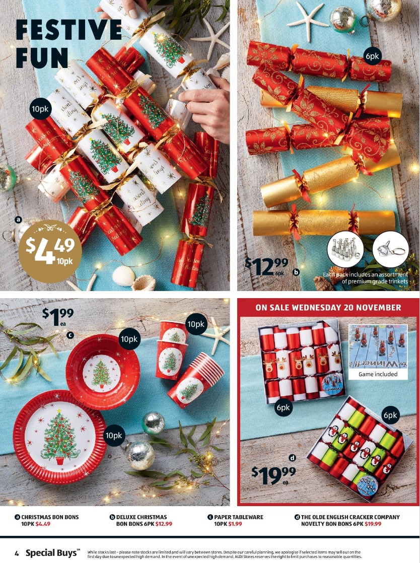 ALDI Catalogues from 20 November