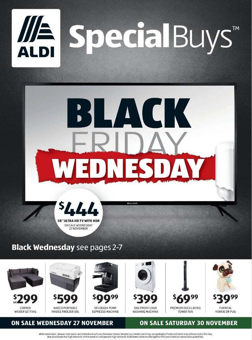 ALDI Black Friday Catalogues from 27 November