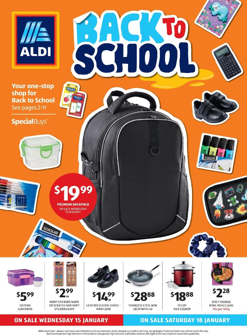 ALDI Catalogues from 15 January