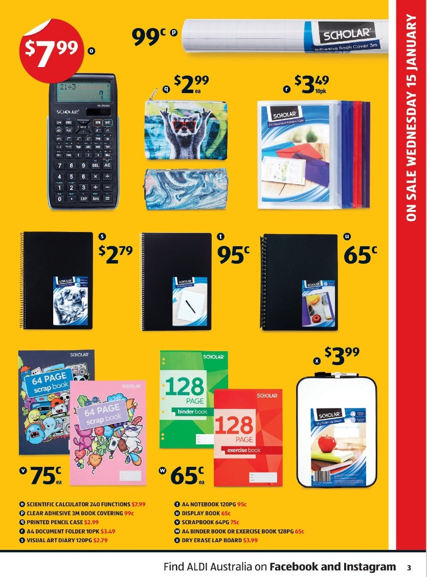 ALDI Catalogues from 15 January