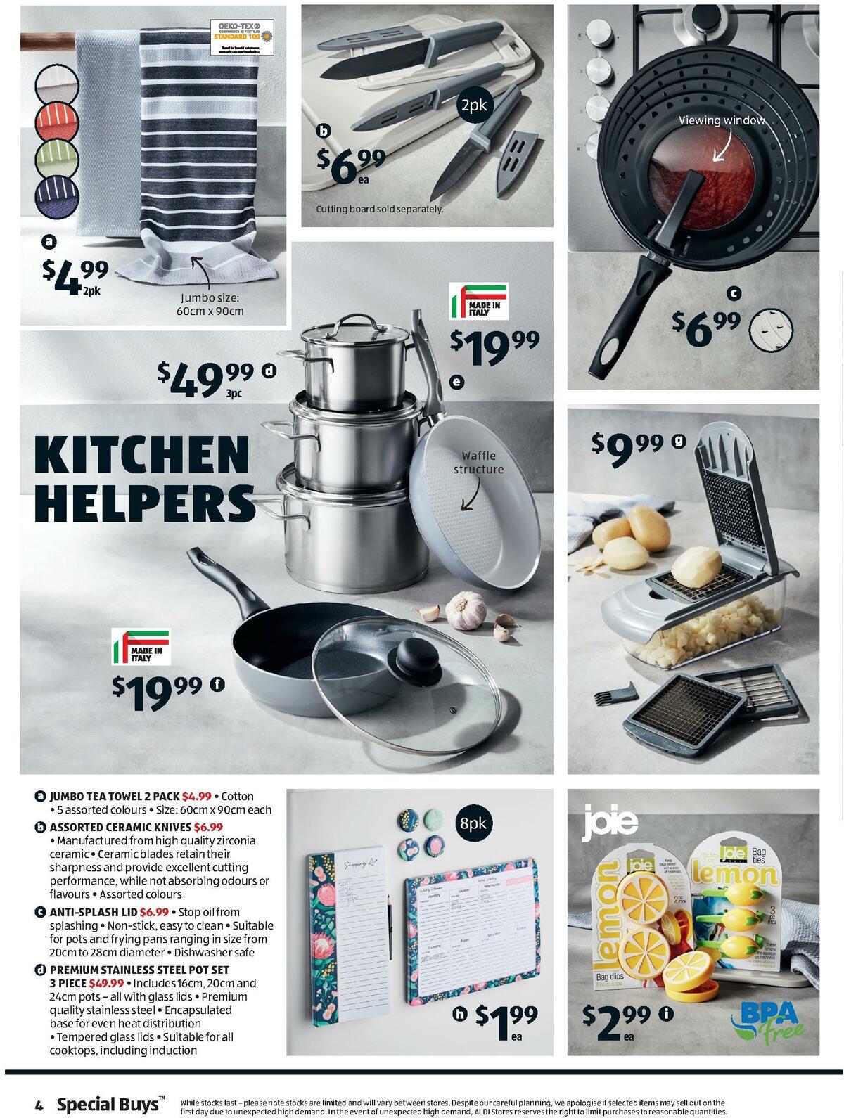 ALDI Catalogues from 14 October