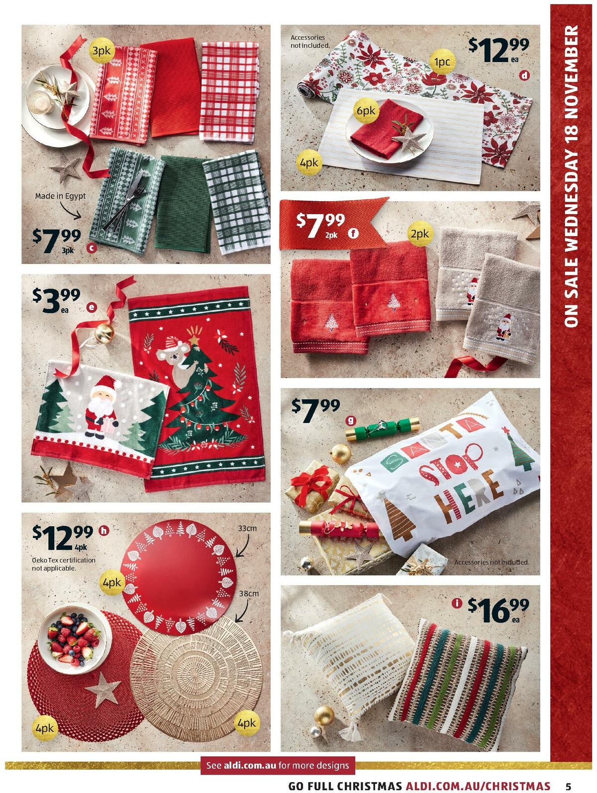ALDI Catalogues from 18 November