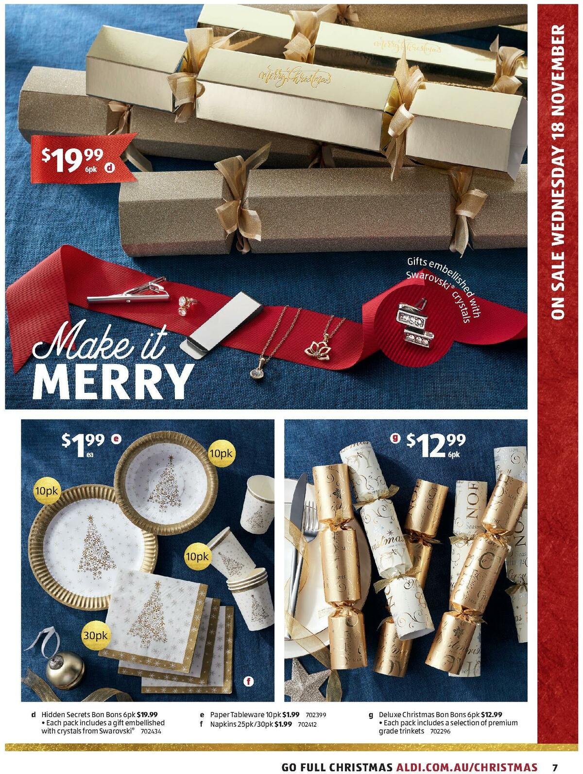 ALDI Catalogues from 18 November