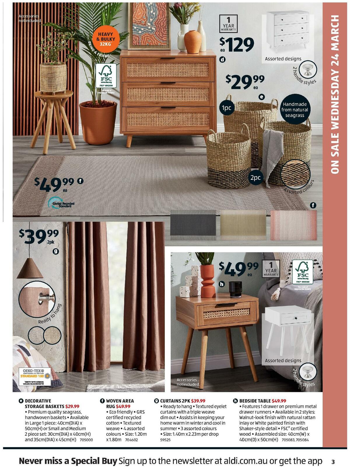 ALDI Catalogues from 24 March