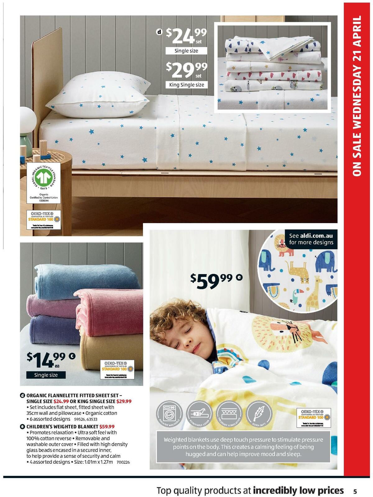 ALDI Catalogues from 21 April