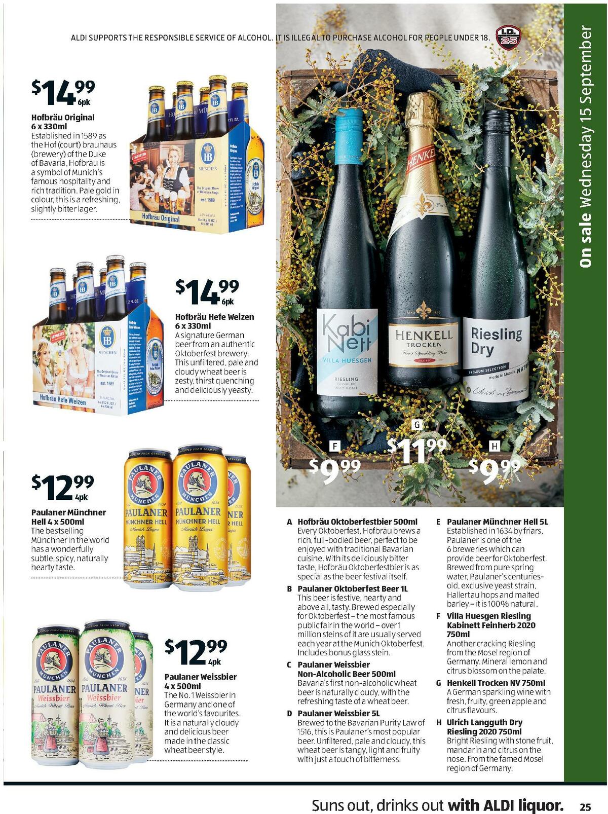 ALDI Catalogues from 15 September
