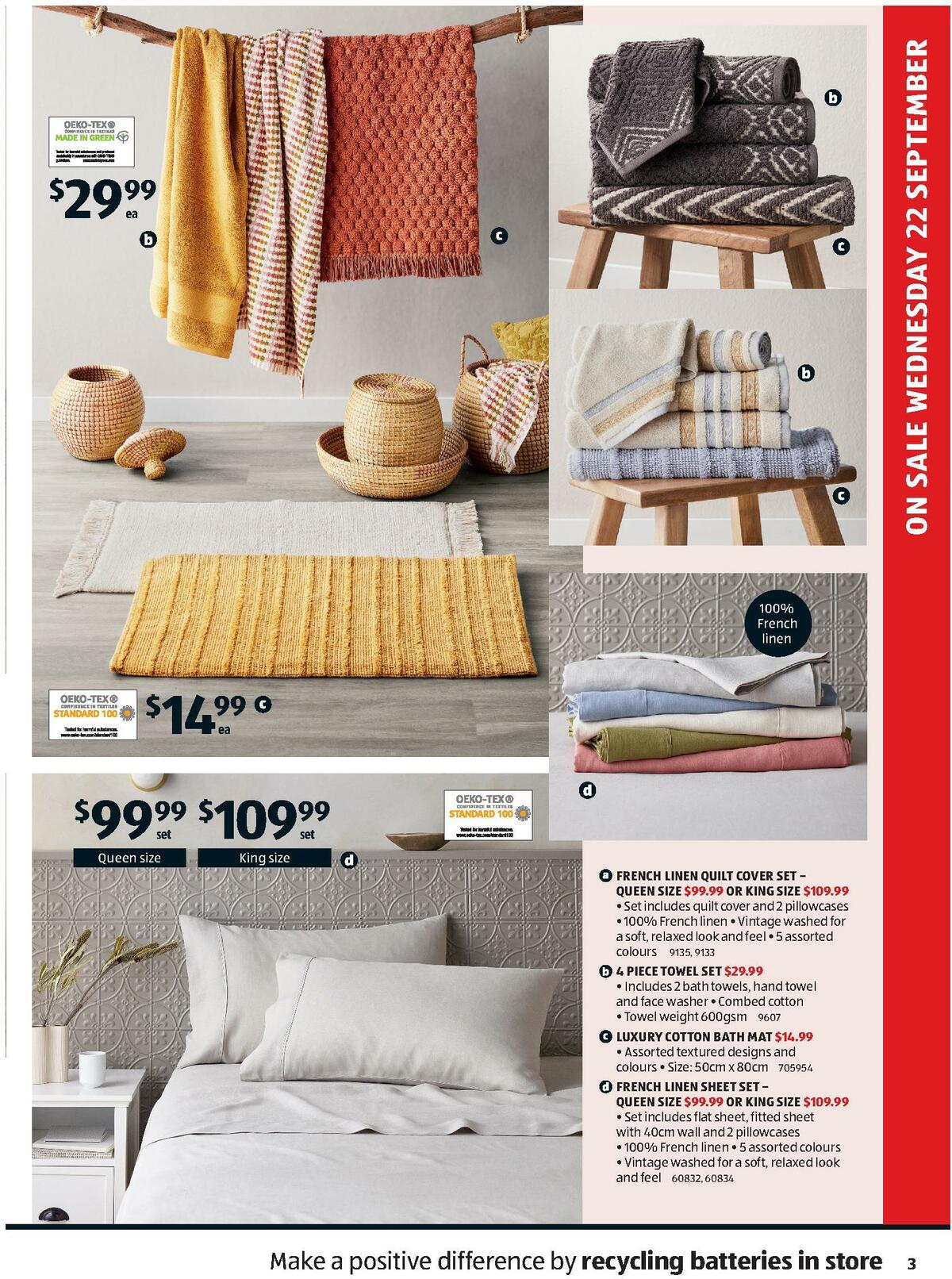 ALDI Catalogues from 22 September