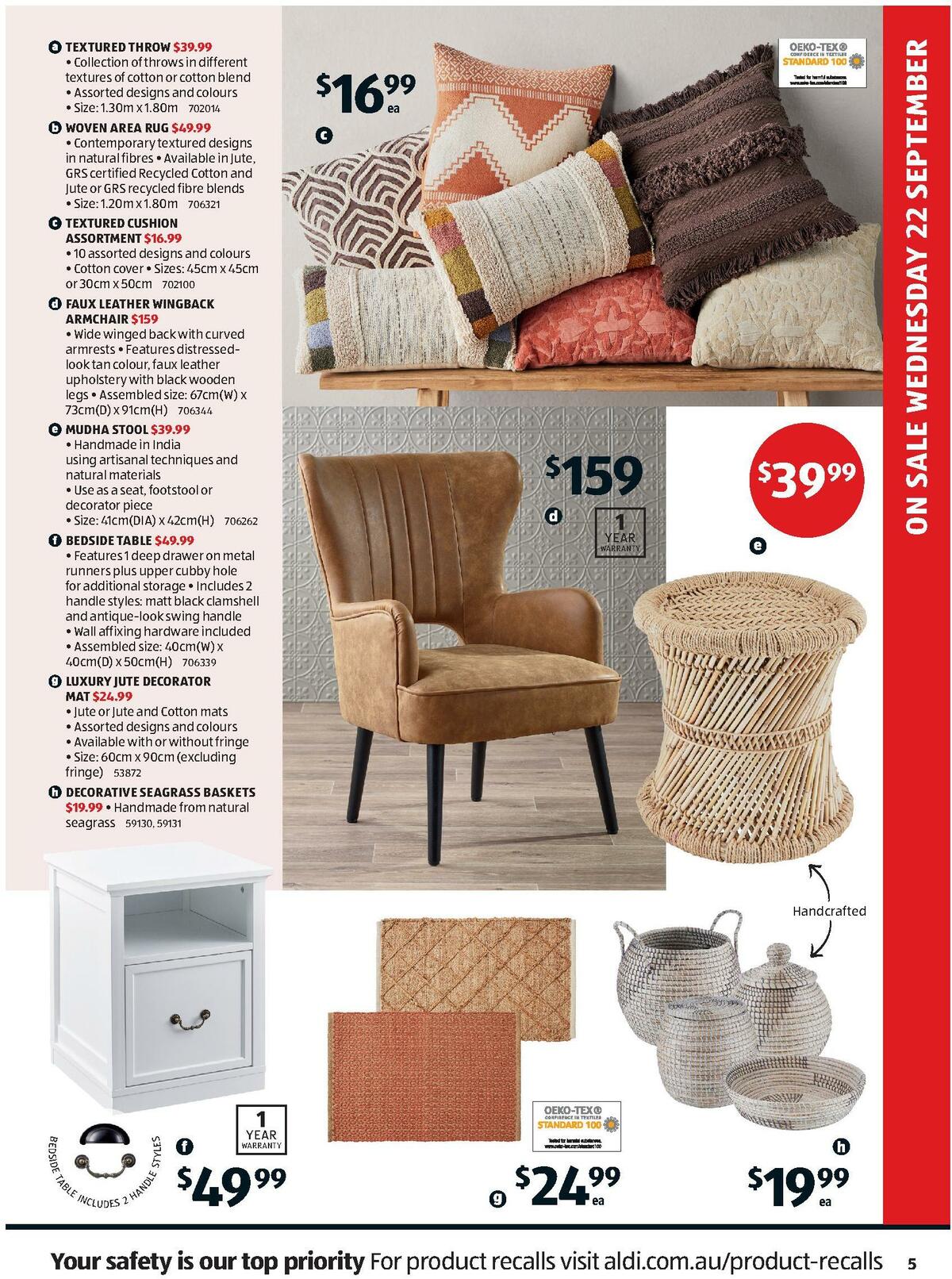 ALDI Catalogues from 22 September