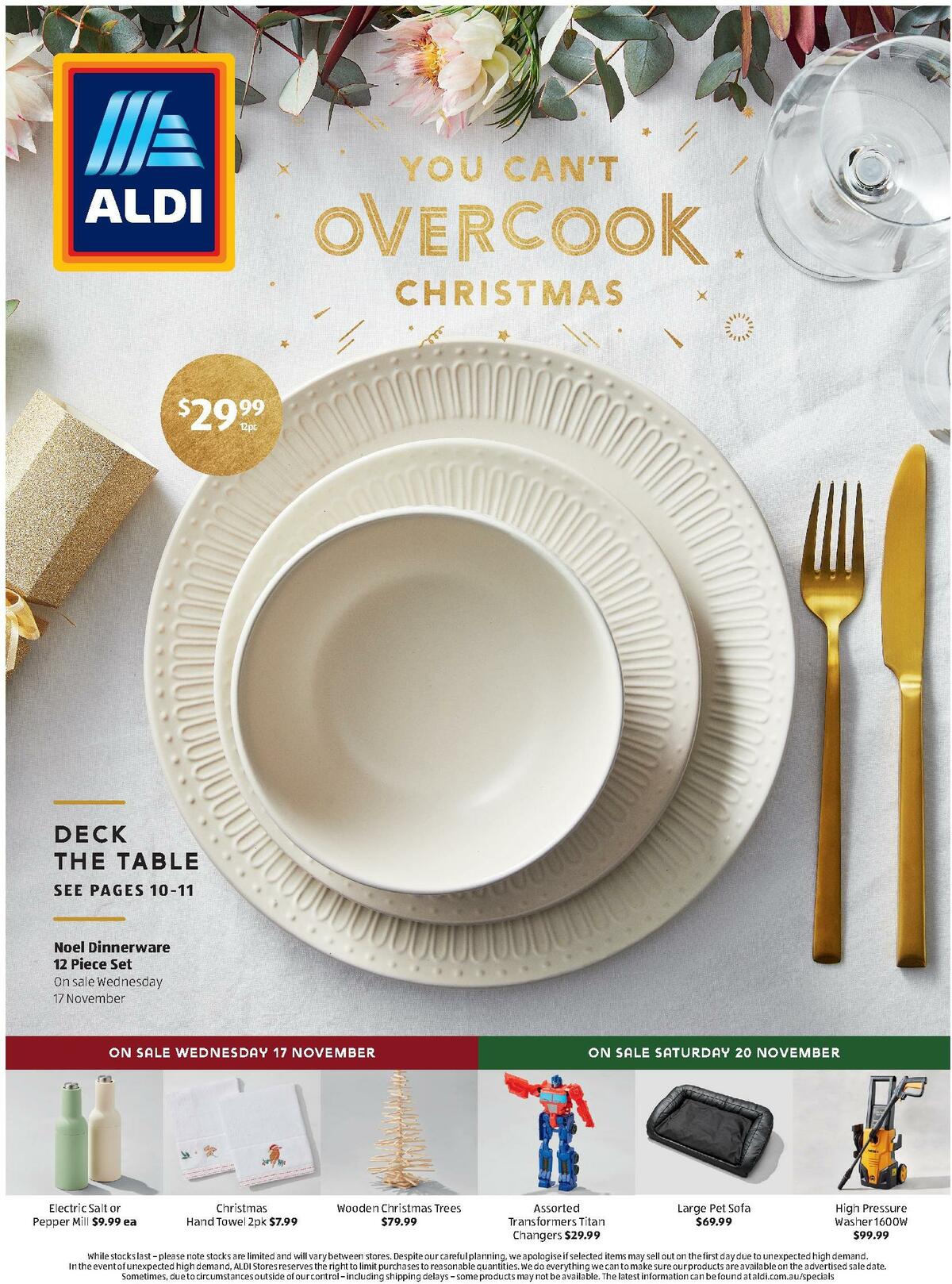 ALDI Catalogues from 17 November