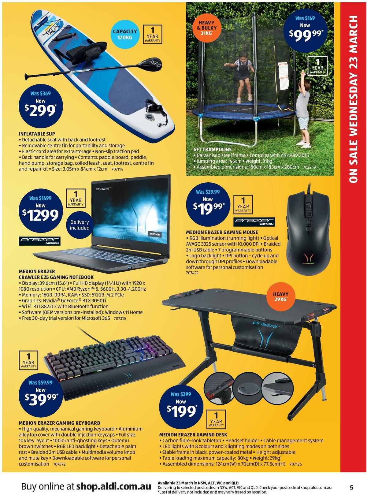 ALDI Catalogues from 23 March