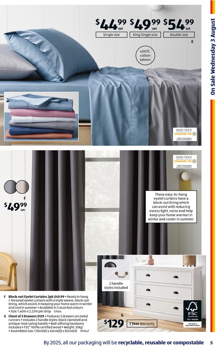 ALDI Catalogues from 3 August