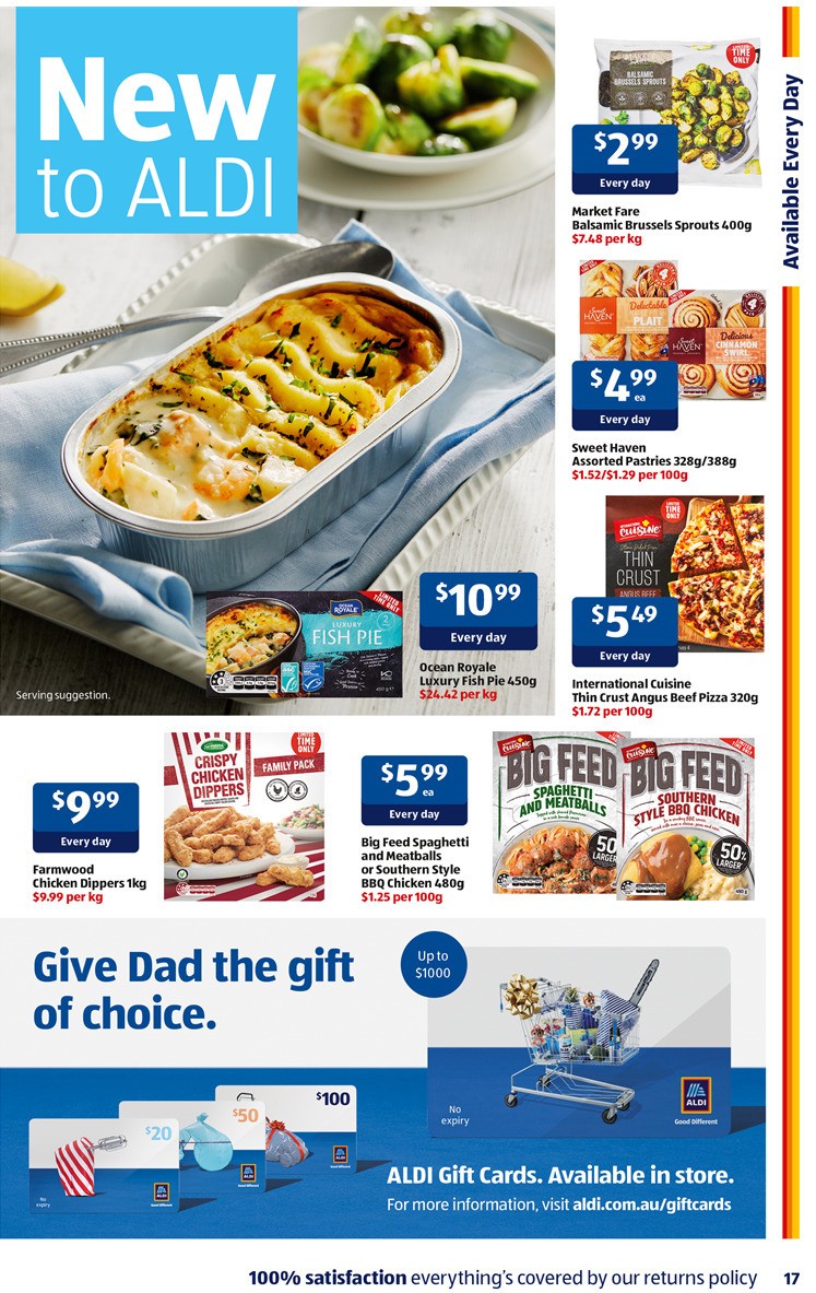 ALDI Catalogues from 17 August