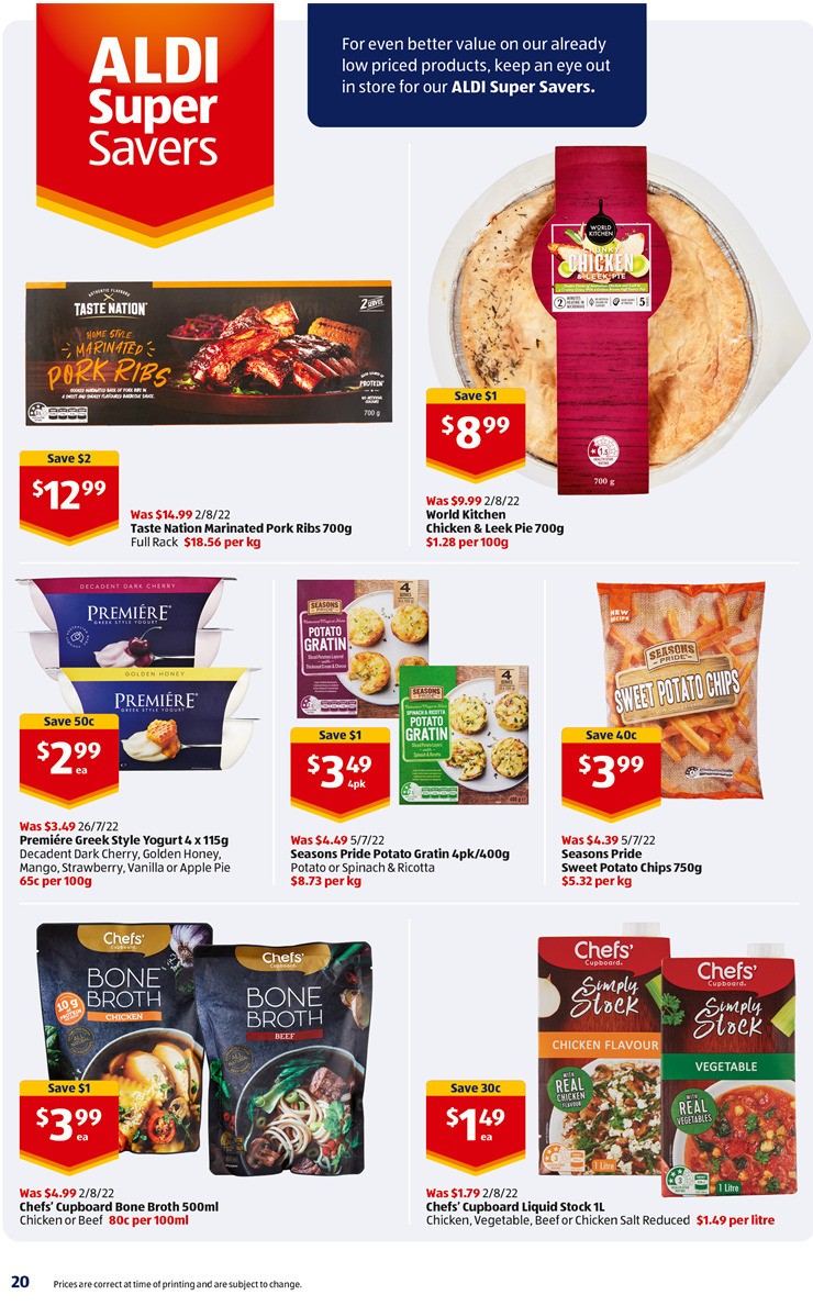 ALDI Catalogues from 24 August