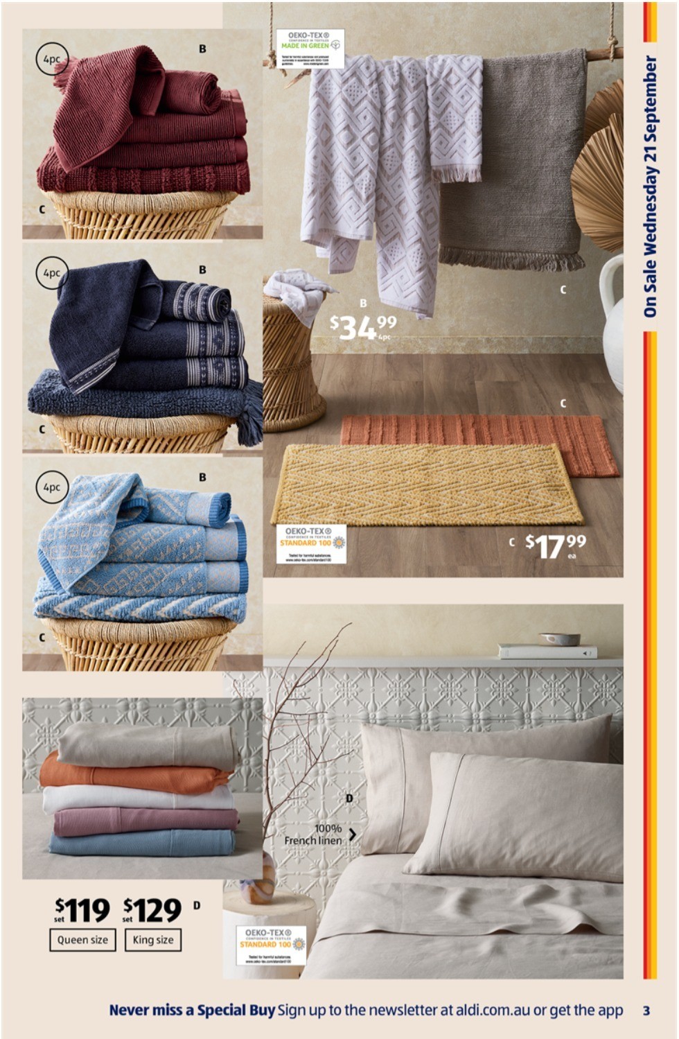 ALDI Catalogues from 21 September