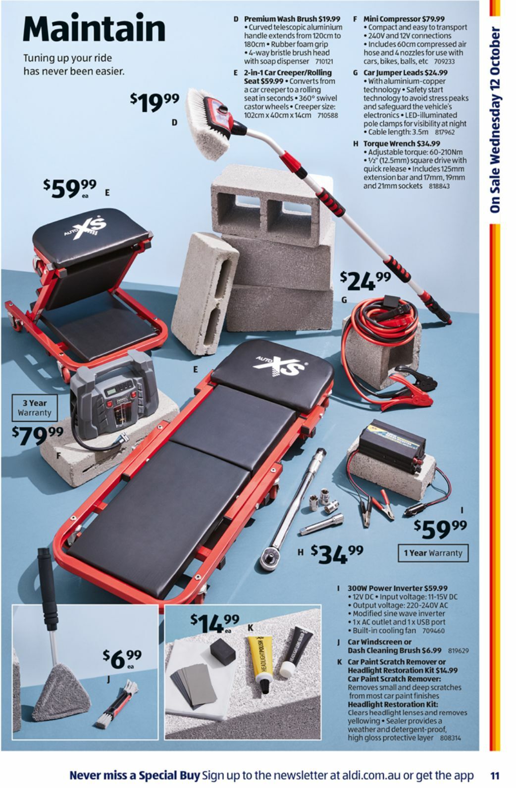 ALDI Catalogues from 12 October