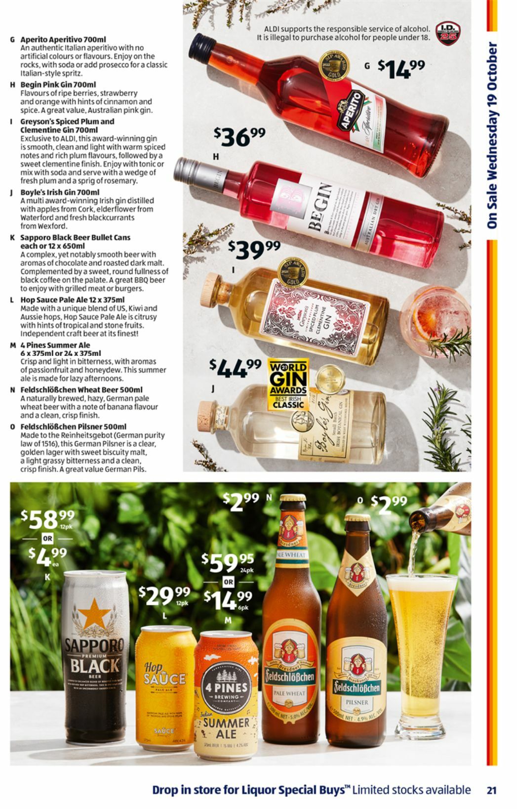 ALDI Catalogues from 19 October
