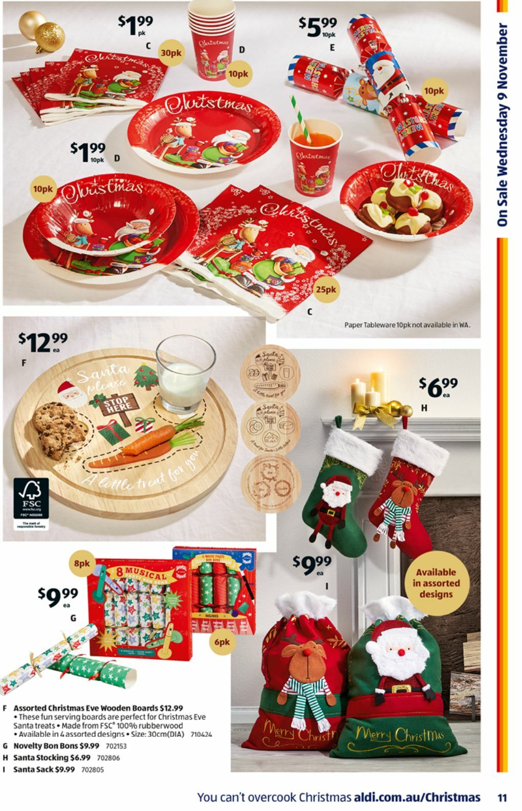 ALDI Catalogues from 9 November
