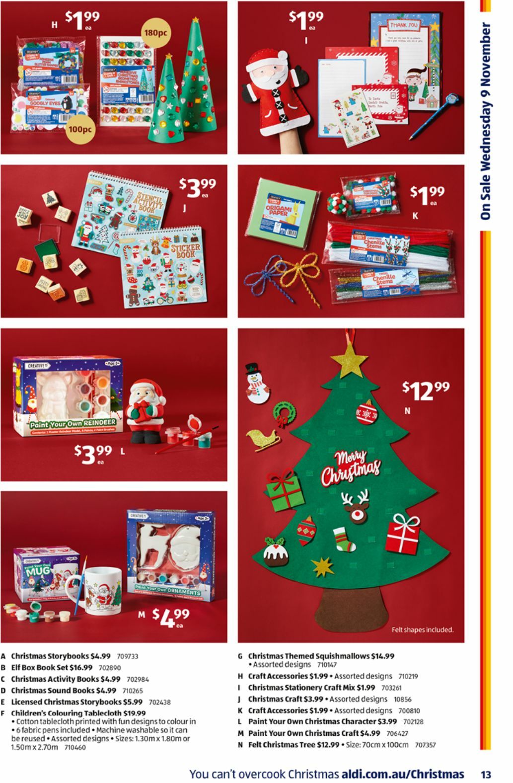 ALDI Catalogues from 9 November