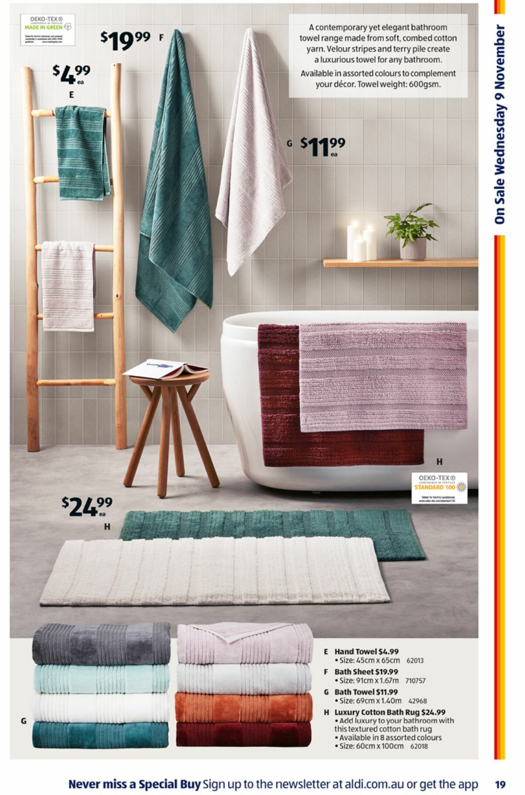 ALDI Catalogues from 9 November