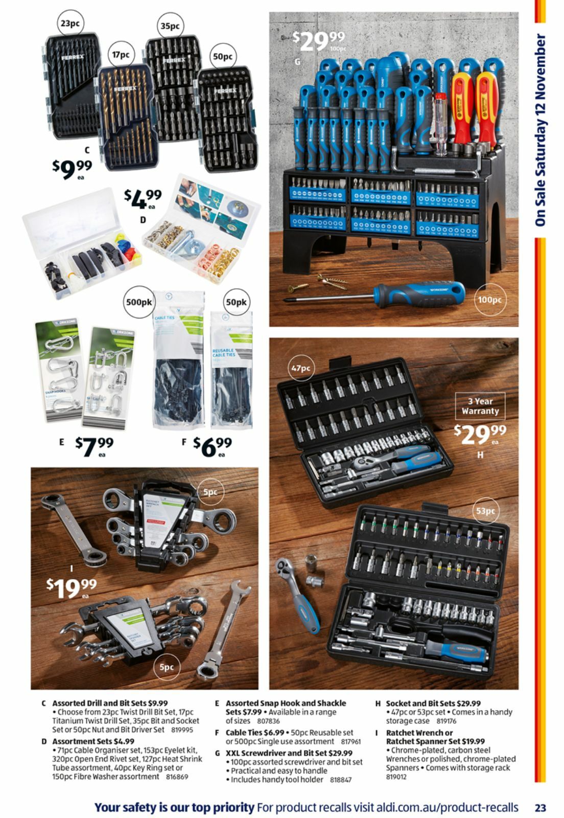 ALDI Catalogues from 9 November