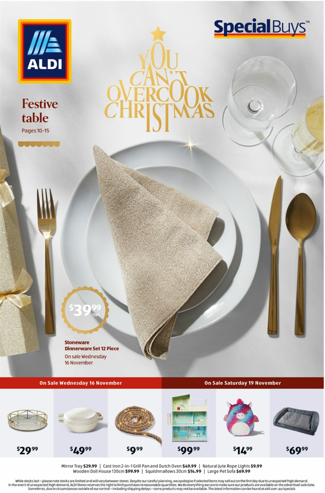 ALDI Catalogues from 16 November