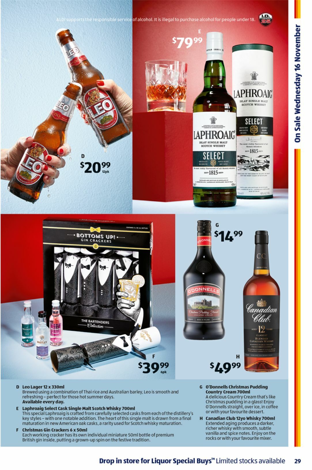 ALDI Catalogues from 16 November