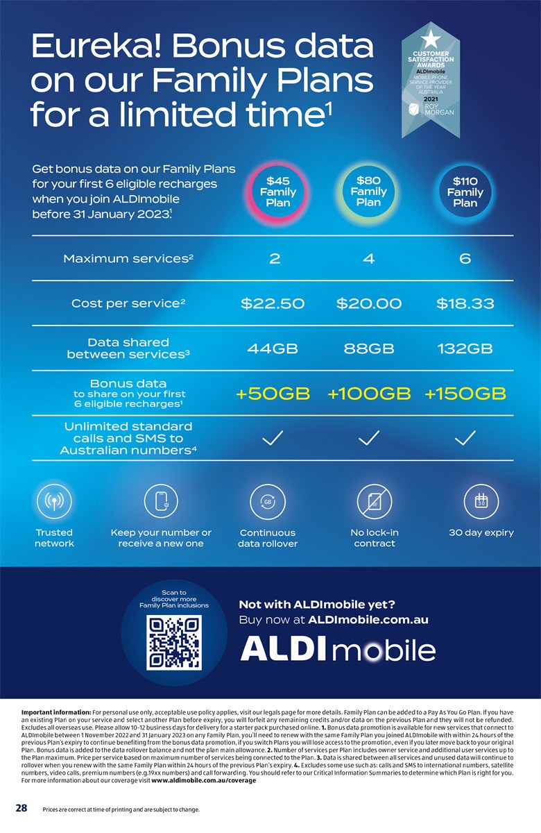 ALDI Catalogues from 23 November