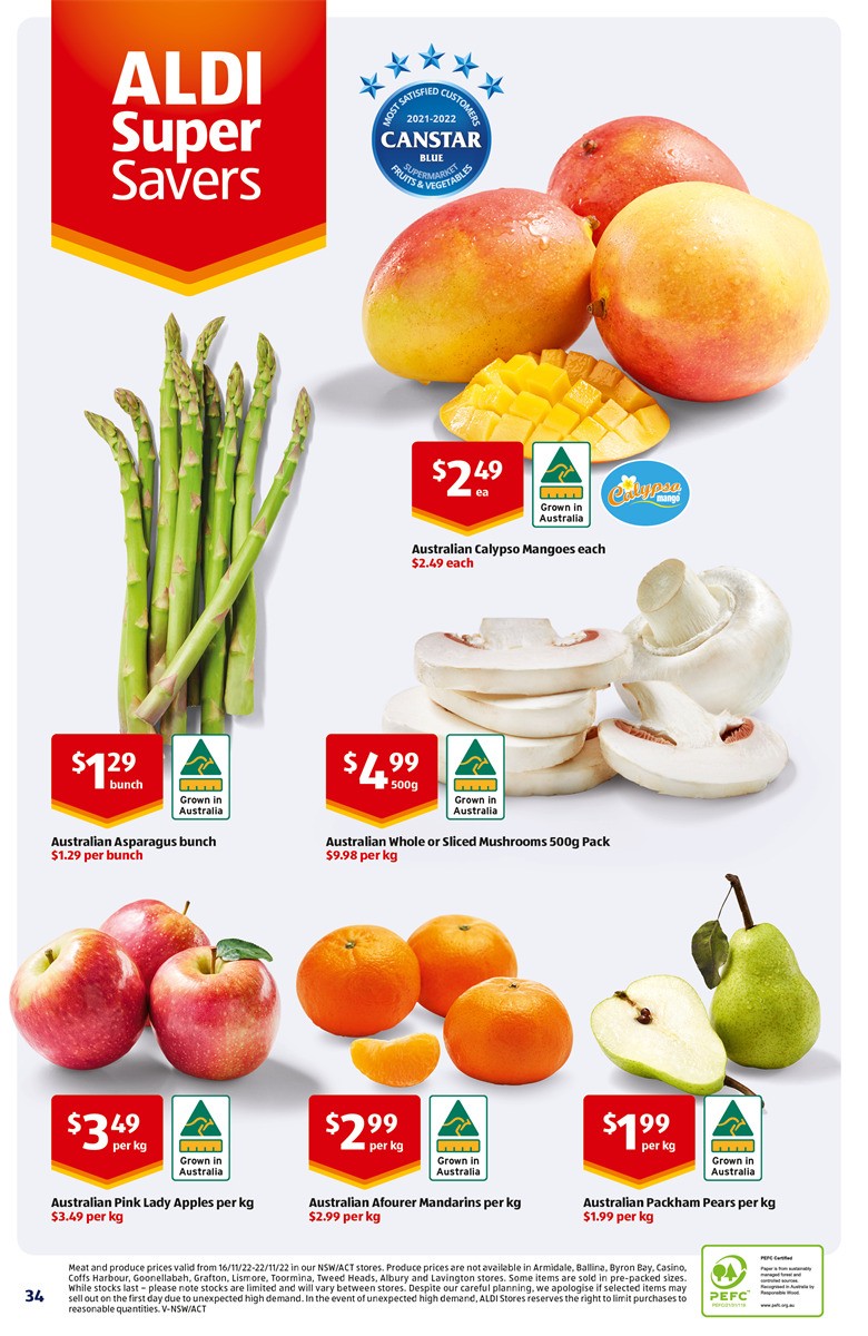 ALDI Catalogues from 23 November