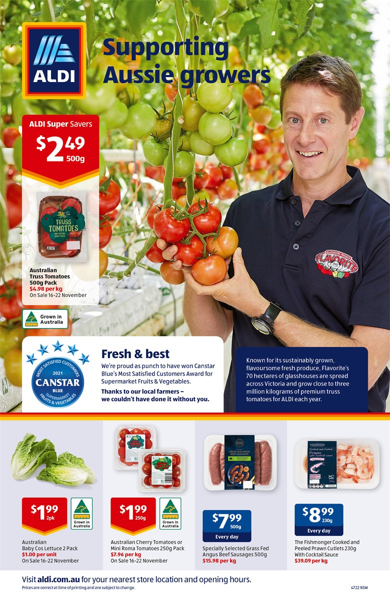 ALDI Catalogues from 23 November