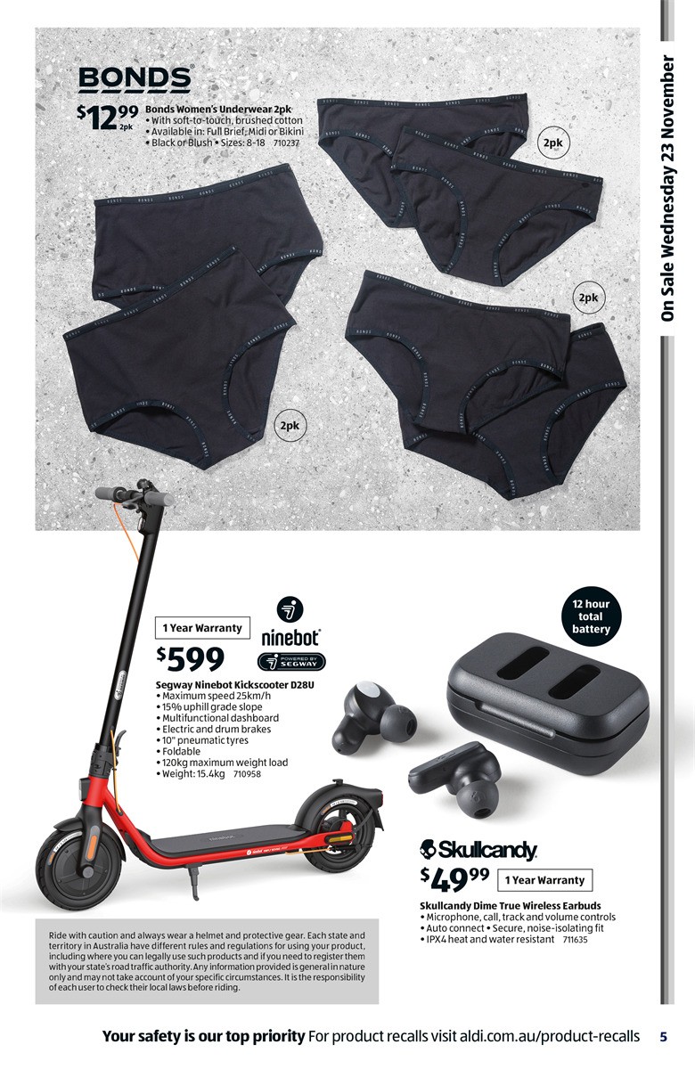 ALDI Catalogues from 23 November