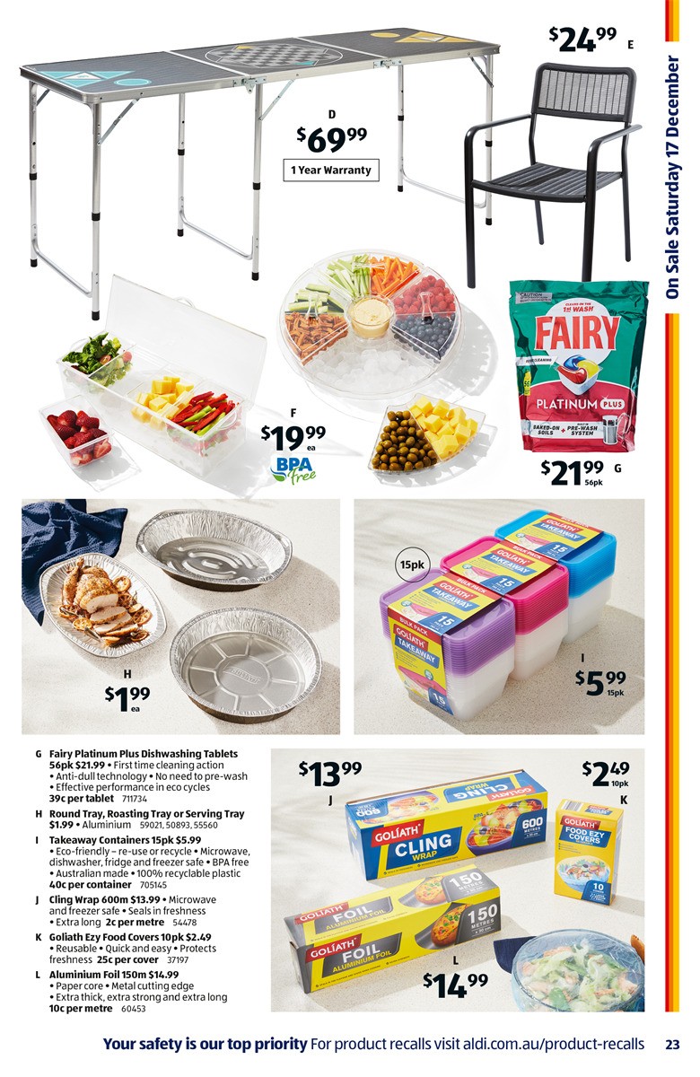 ALDI Summer Catalogues from 1 December