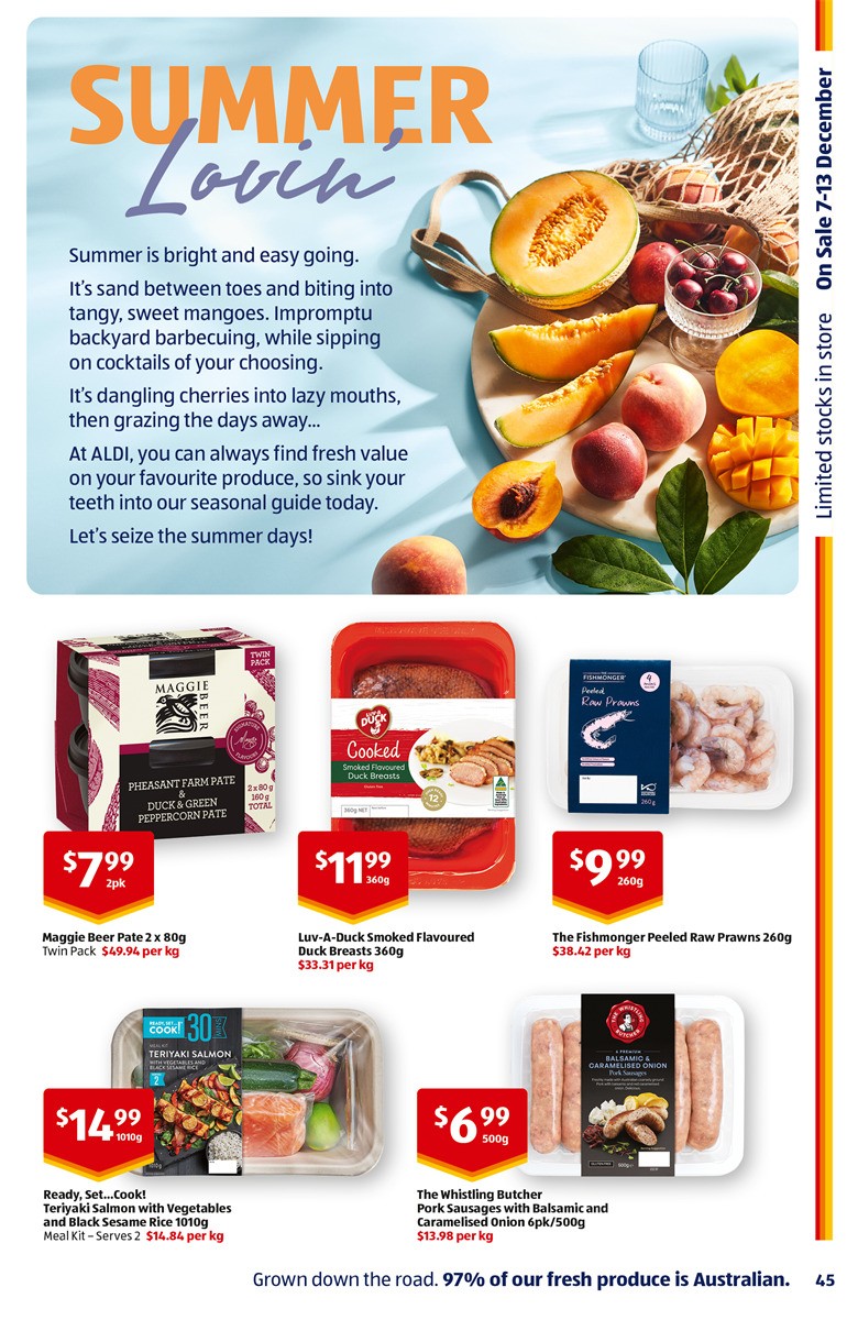 ALDI Summer Catalogues from 1 December