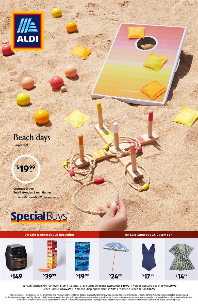 ALDI Catalogues from 21 December