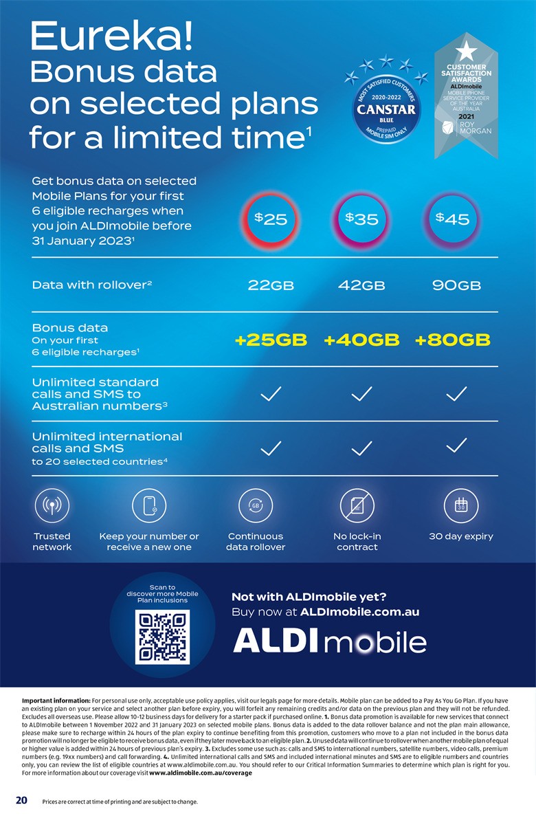 ALDI Catalogues from 21 December