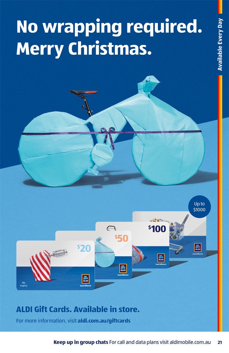 ALDI Catalogues from 21 December