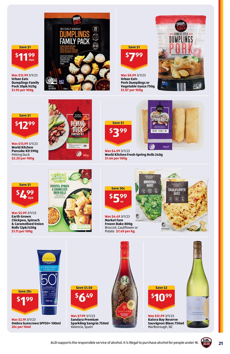 ALDI Catalogues from 11 January