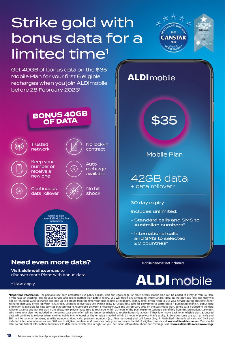 ALDI Catalogues from 1 February