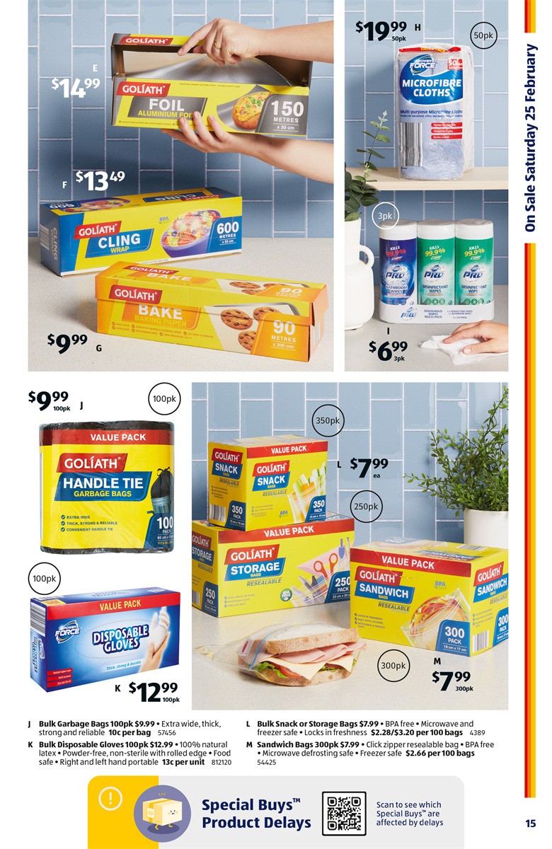 ALDI Catalogues from 22 February