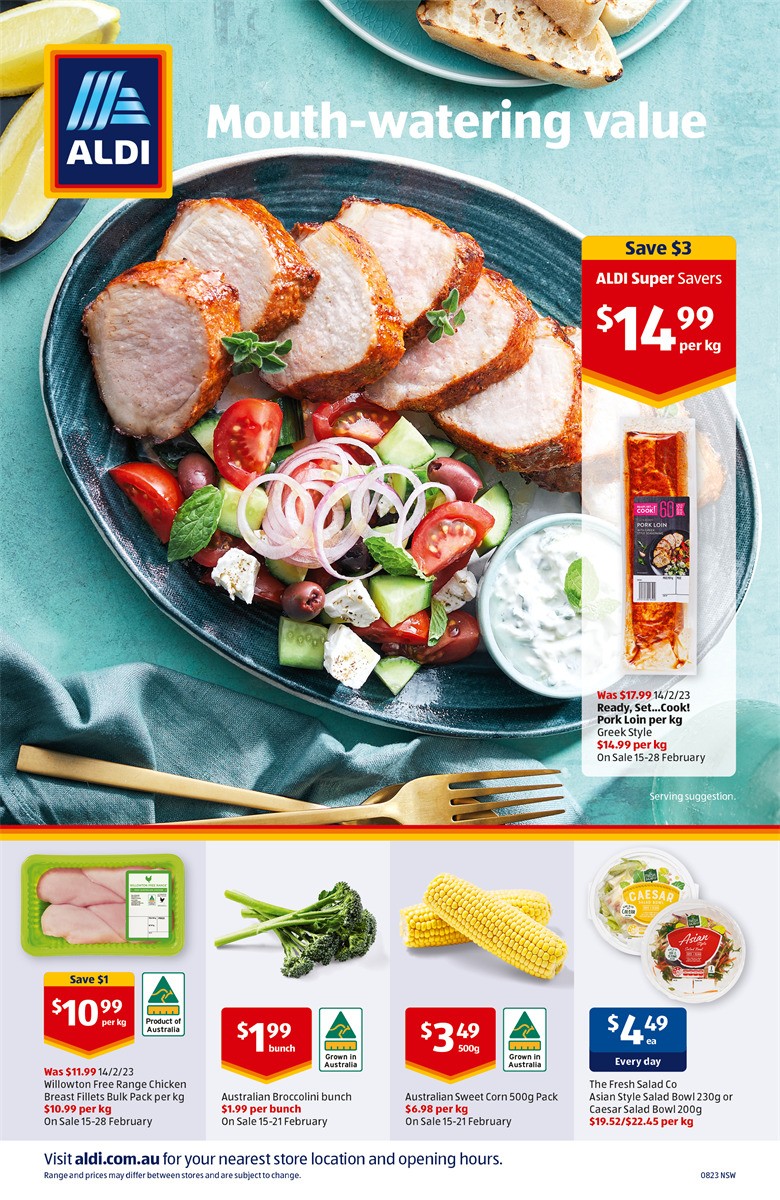 ALDI Catalogues from 22 February