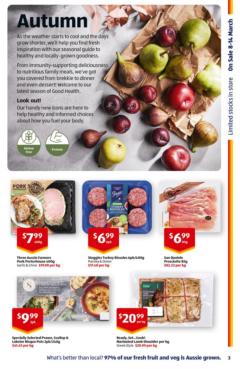 ALDI Fall into Autumn Catalogues from 8 March