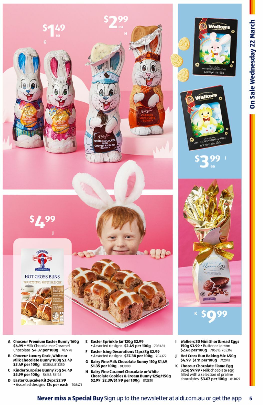 ALDI Catalogues from 22 March