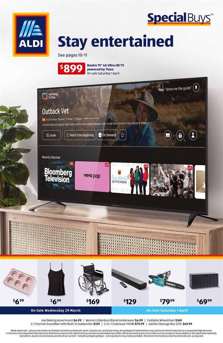 ALDI Catalogues from 29 March