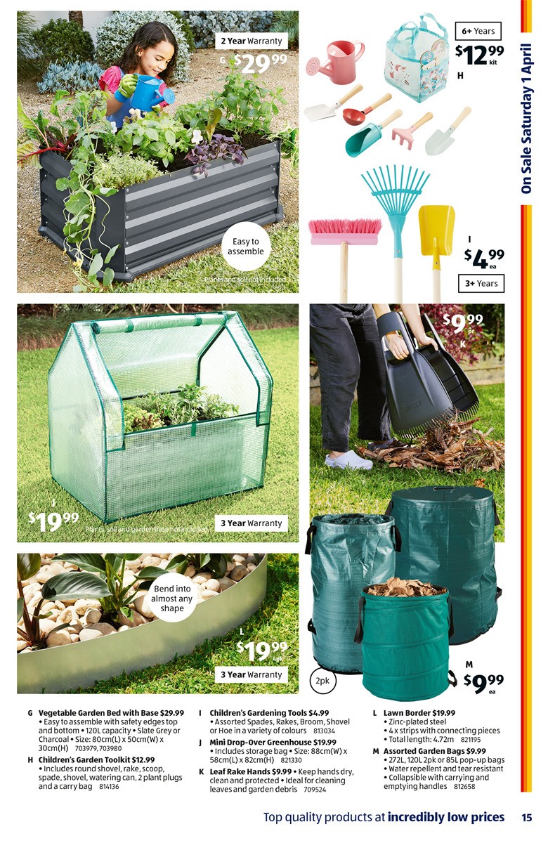 ALDI Catalogues from 29 March