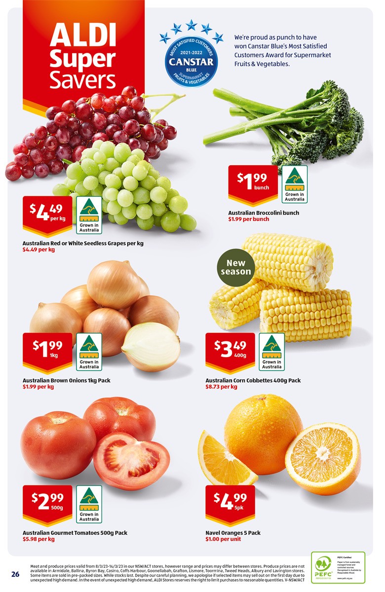 ALDI Catalogues from 29 March