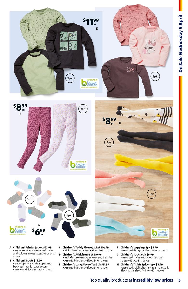 ALDI Catalogues from 5 April